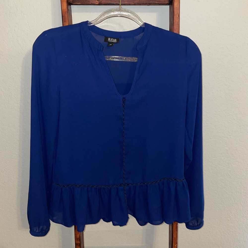 Navy Blouse
